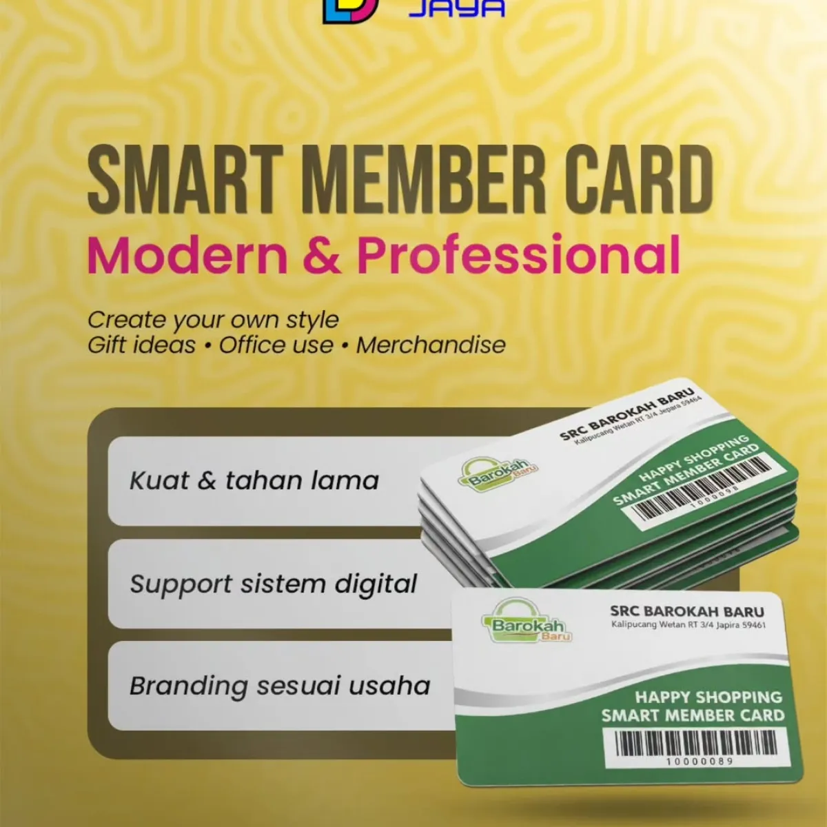 ID Card / Kartu plastik PVC