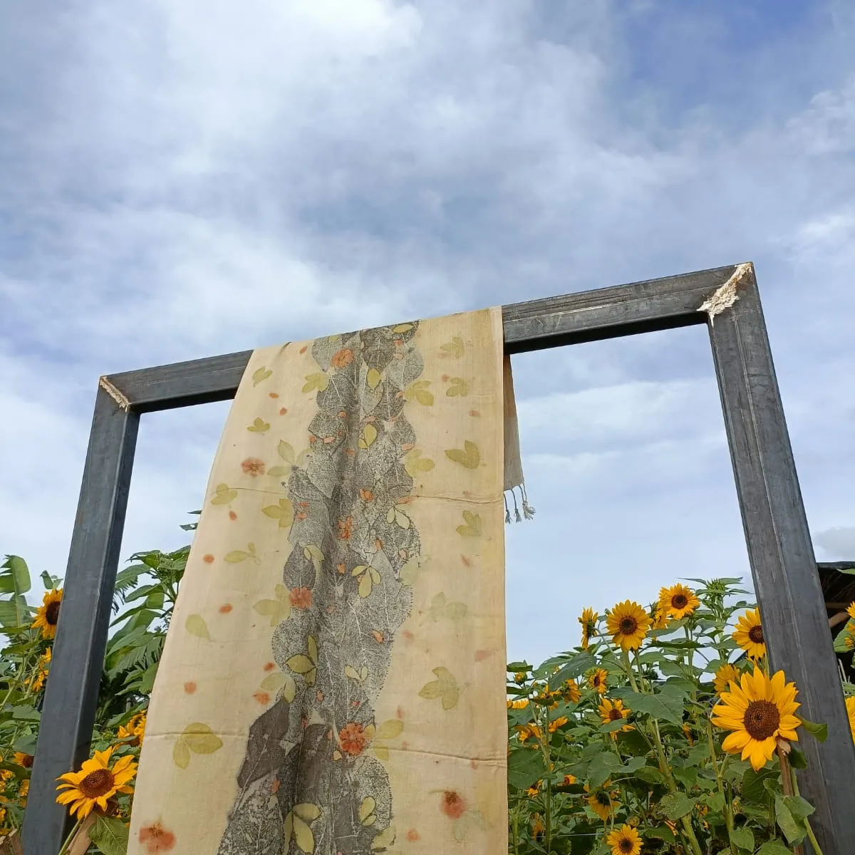 Pashmina Ecoprint