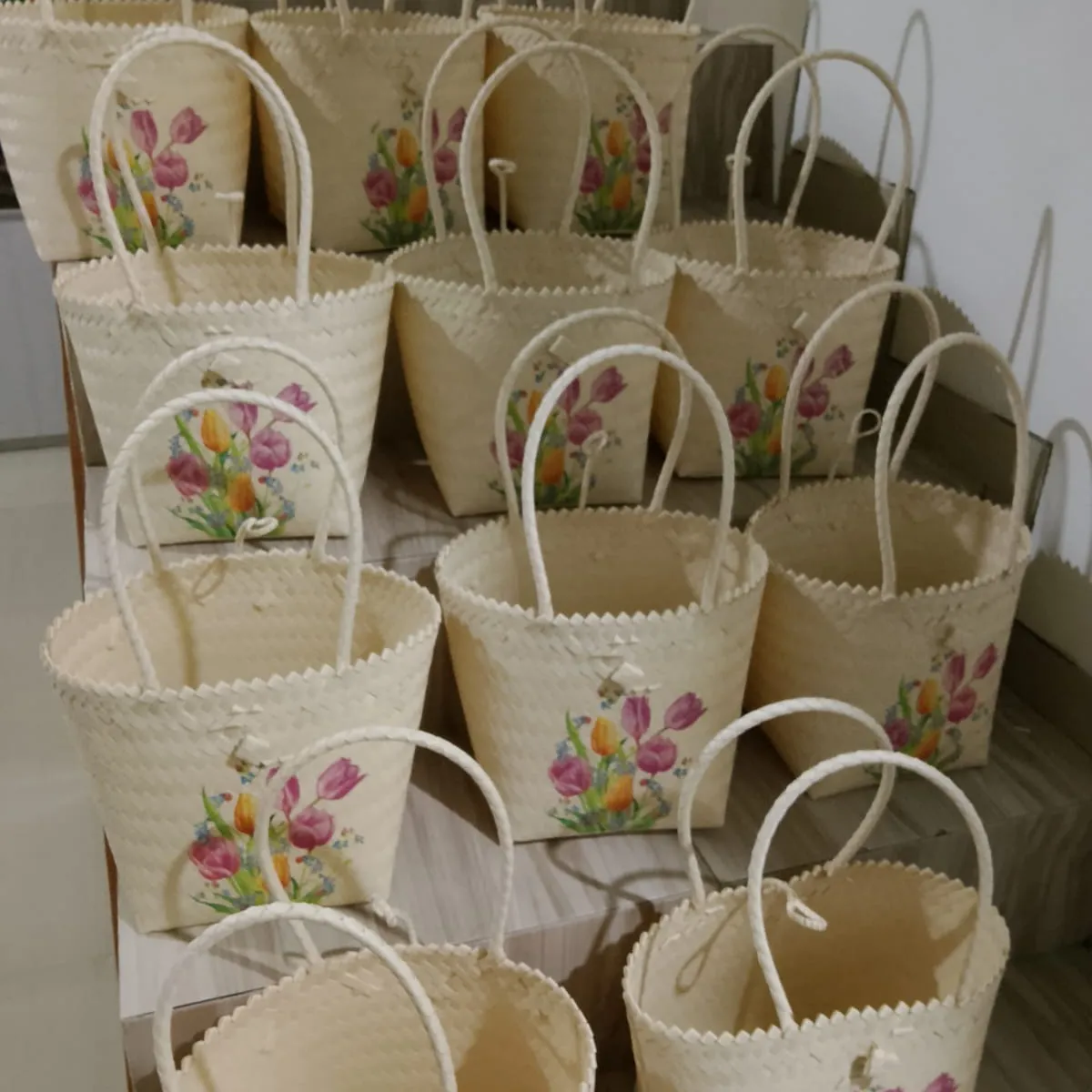 Tas Anyaman Gambar Syukuran