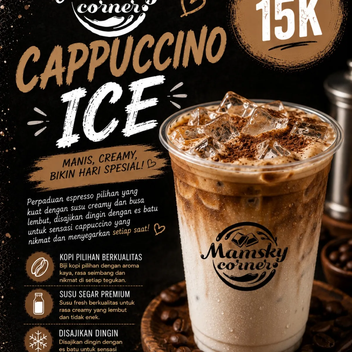 Cappuccino Ice