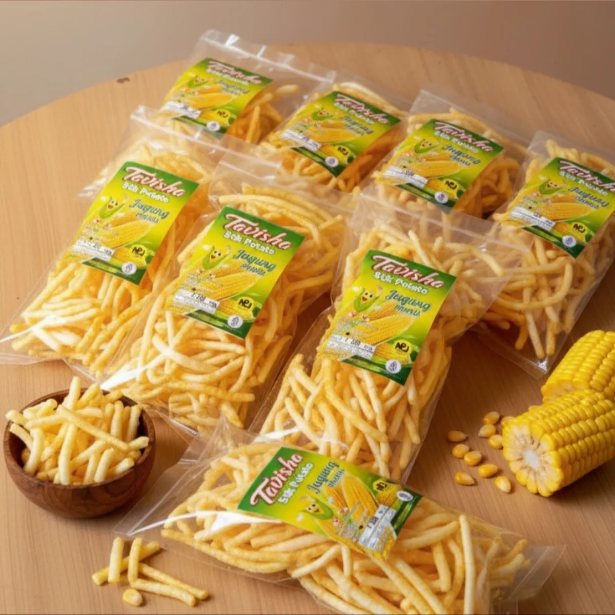 Stik potato jagung manis