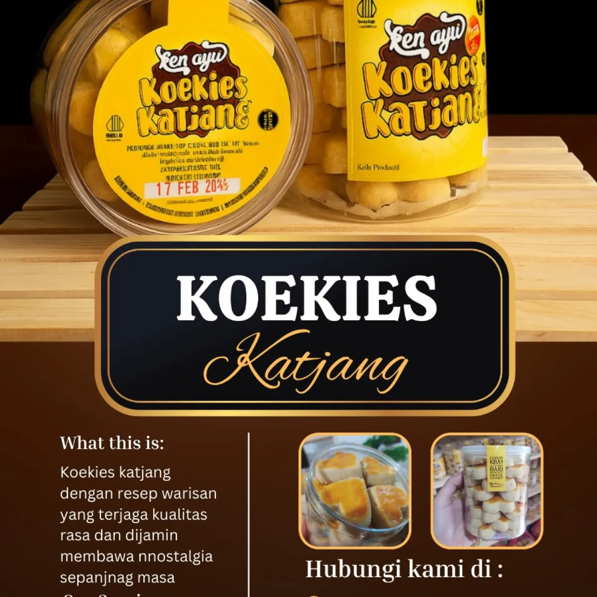 Koekies Katjang 300gr