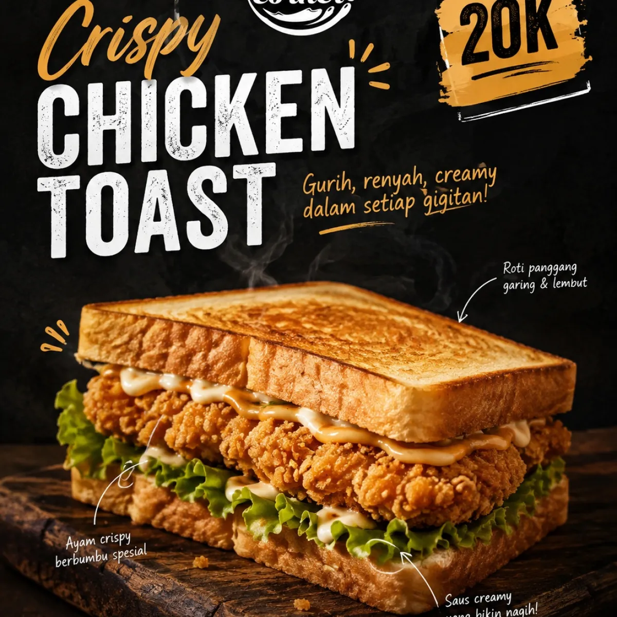 Crispy Chicken Toast