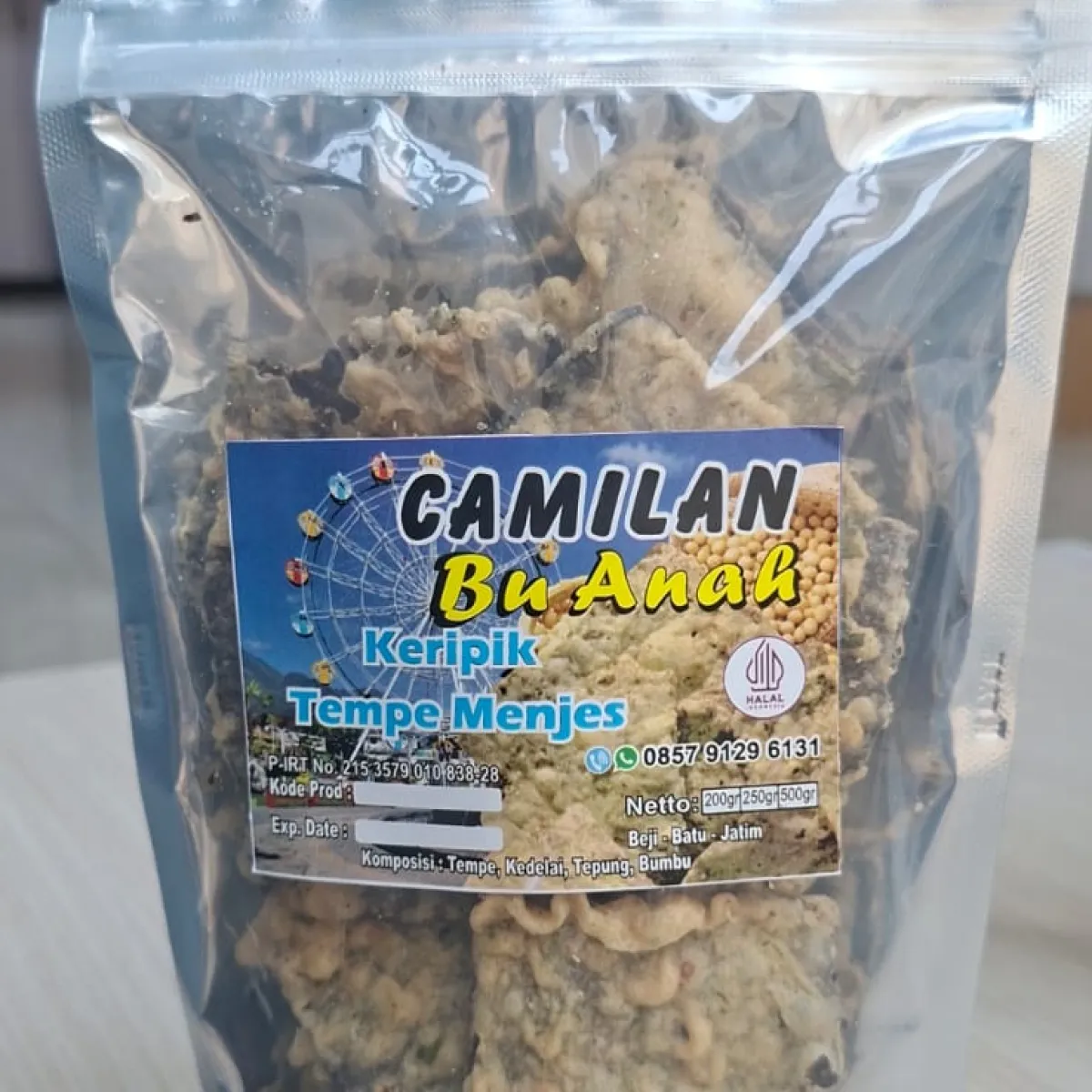 keripik tempe menjes