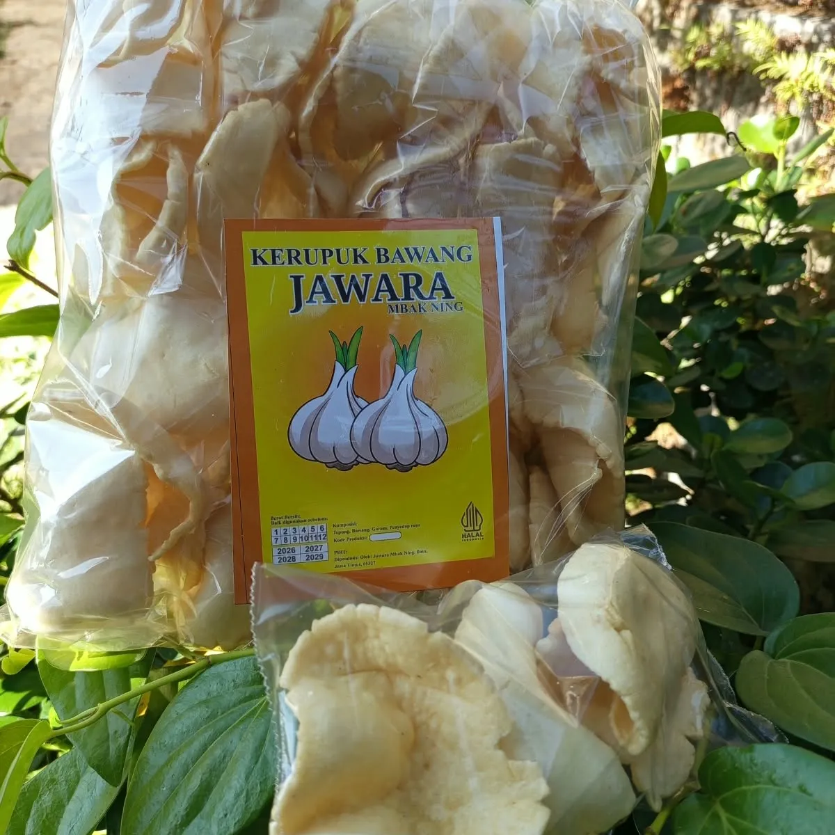 Kerupuk Bawang Jawara Mbak Ning