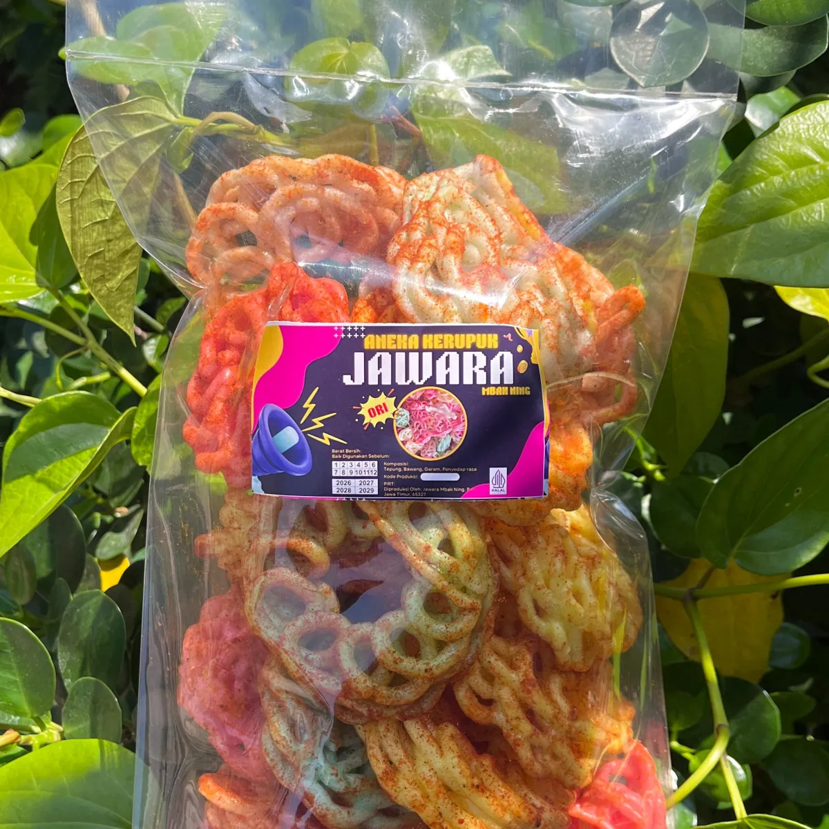 Kerupuk Mawar Pedas Jawara Mbak Ning