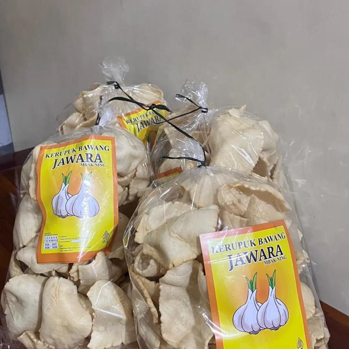 Kerupuk Bawang Jawara Mbak Ning