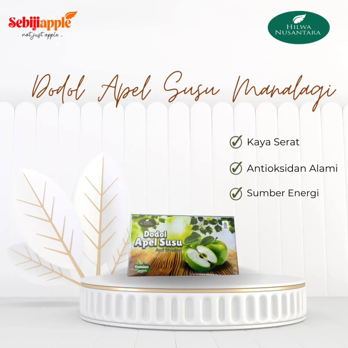Dodol Apel Susu Manalagi