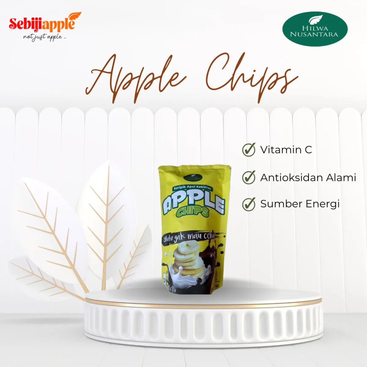 Produk lokal Apple Chips dari UMKM Kota Batu