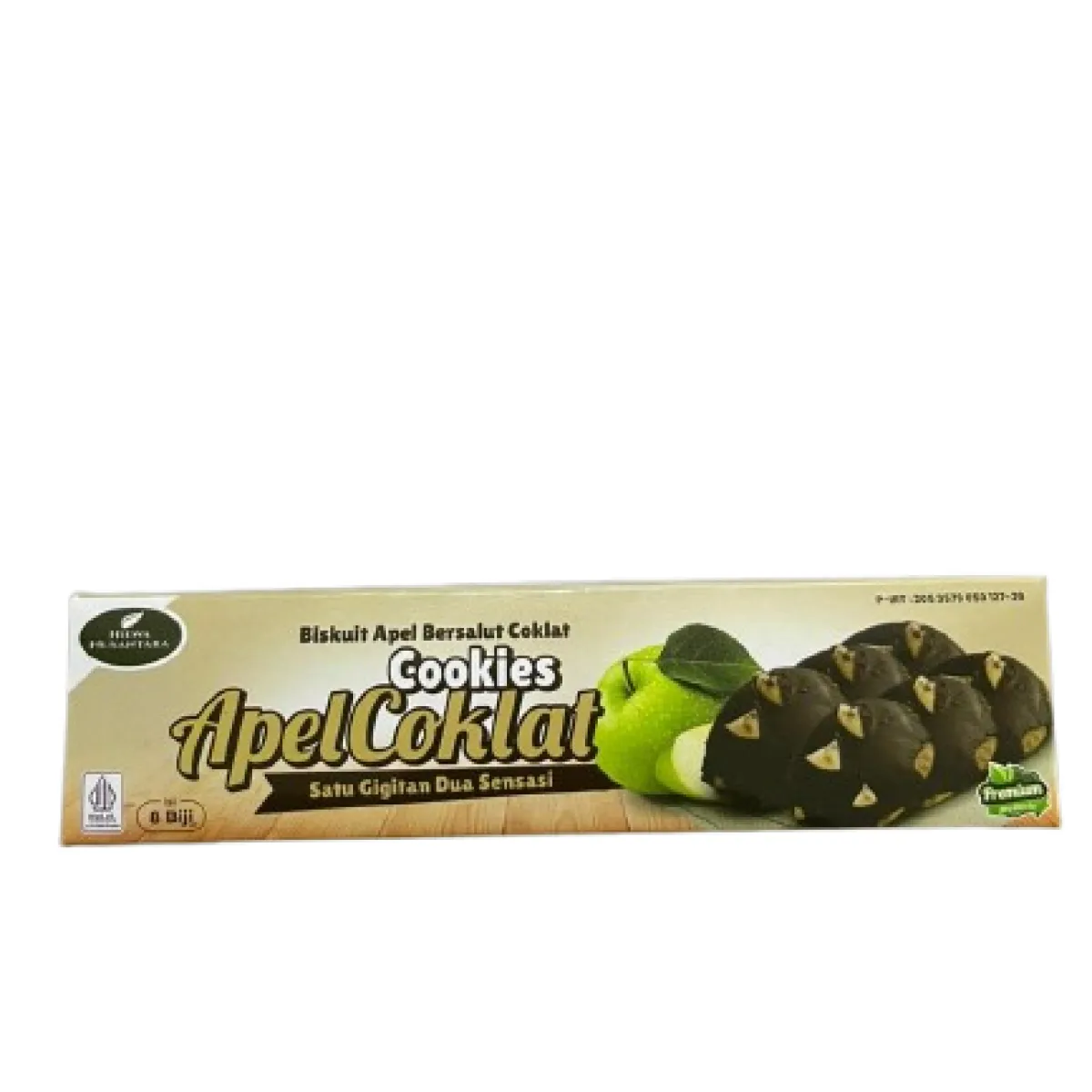 Produk lokal Cookies Apel Coklat dari UMKM Kota Batu