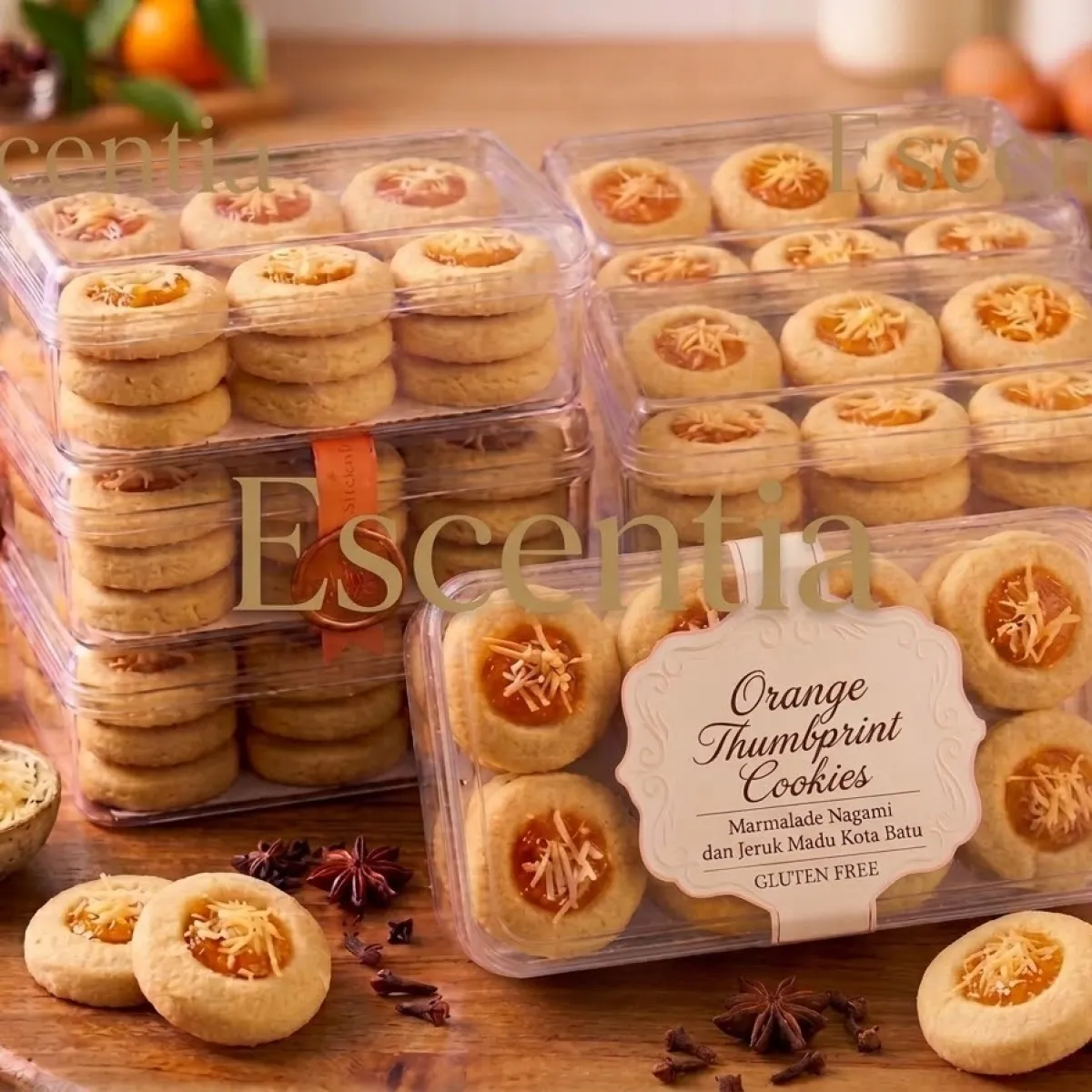 Produk lokal Cookies Jeruk Madu dari UMKM Kota Batu